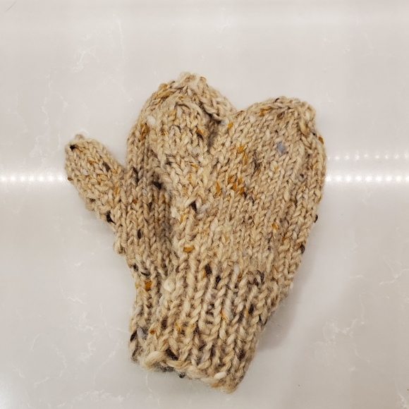 100% Wool toddler mittens - Picture 1 of 3